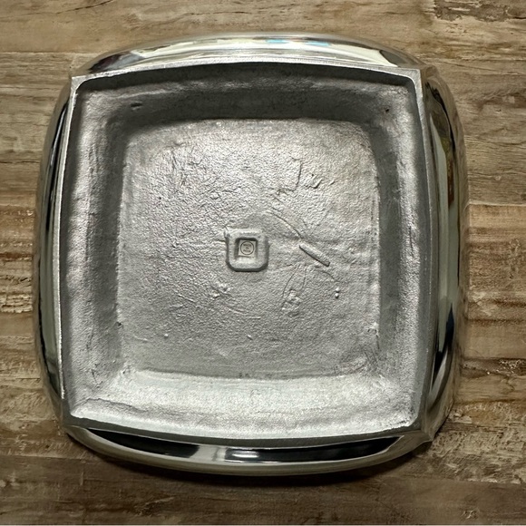 The Cellar Serving Tray Aluminum Wood Cheese & Cracker Charcuterie EUC - Picture 4 of 9